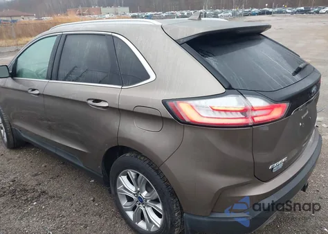 2019 Ford Edge Titanium z USA, uszkodzony, nr VIN 2FMPK4K98KBB22906